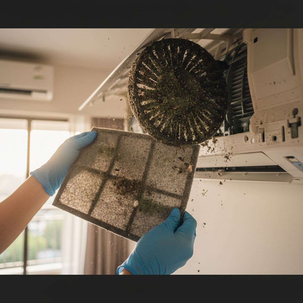 Aircon Smells Bad? Musty, Sour and Burning Odours Explained (Singapore Guide)