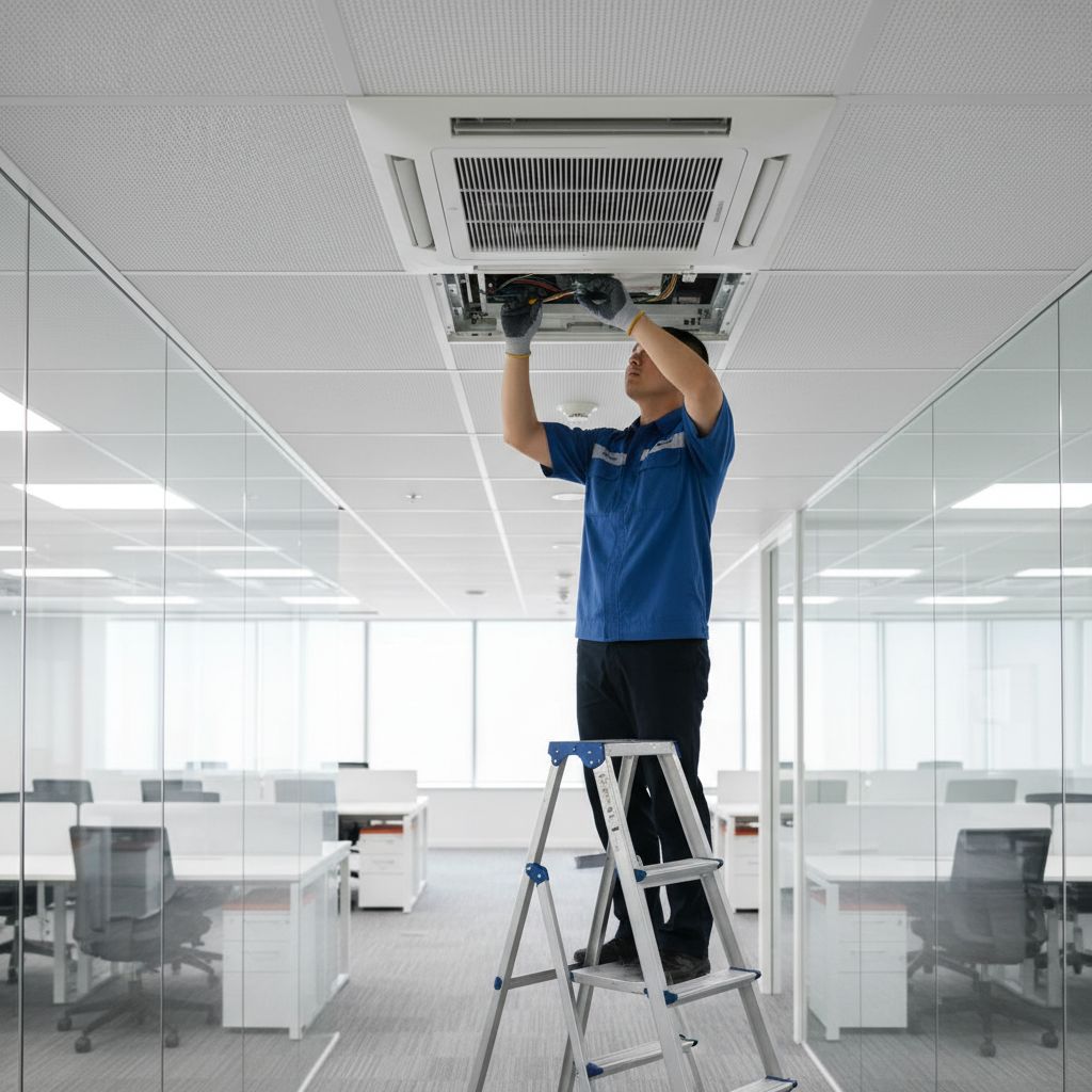 Office and Commercial Aircon Servicing in Singapore: Costs, Scheduling and Downtime